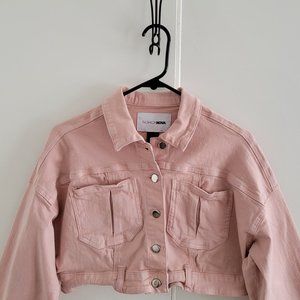 Pink denim Jacket